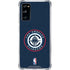 NBA Los Angeles Clippers Distressed Blue Galaxy S20 FE Clear Case